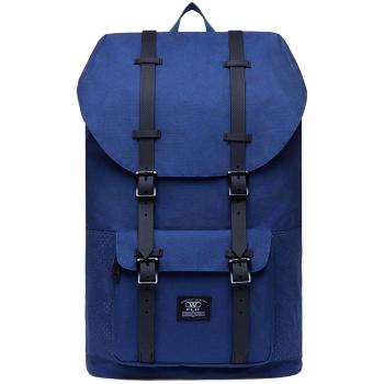 Mochila para portátil, Mochila de Viaje al Aire Libre Win•DF Bolso de Escuela Ligero Ligero con diseño de perforación para Hombres y Mujeres