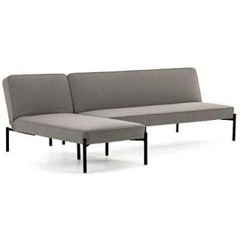 Kave Home - Sofá Cama y Chaise Longue Nelki
