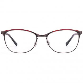 Etnia Barcelona Irvine BKRD Armazones y Lentes Recetados para Mujer Negros