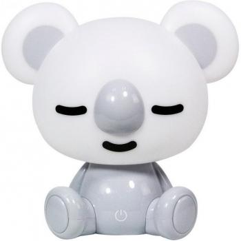 Lámpara de mesa infantil LED integrada KOALA Plástico Gris