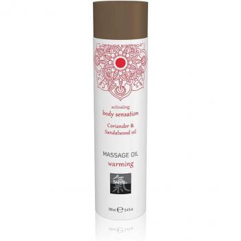 Aceite de Masaje Efecto Calor - Cilantro y Sándalo 100ml