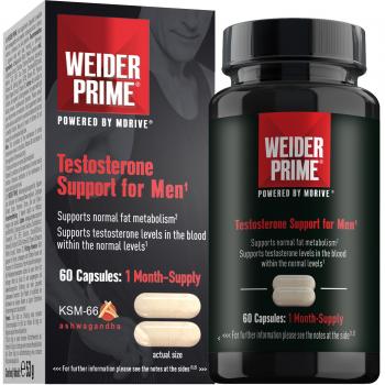Weider Weider Prime - Testosterone Support for Men - 60 caps.