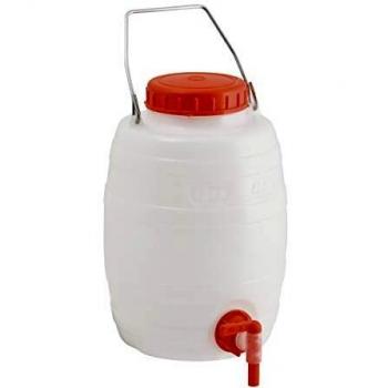 Fustino de Plástico con Grifo 5 Litros