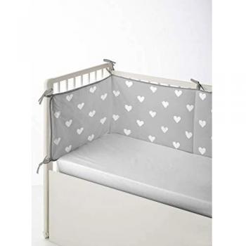 COOL KIDS Protector de cuna Corazones