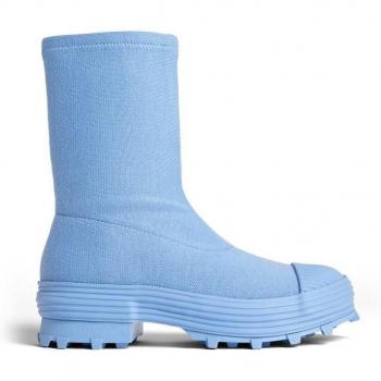 CAMPERLAB Traktori Ankle Boots for Women Blue Size 40 Cotton FabricCAMPERLAB Traktori Ankle Boots for Women Blue Size 9 Cotton Fabric