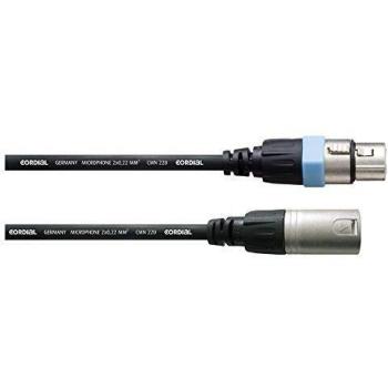 Cordial 2.5m XLR Microphone Cable (XLR Female to XLR Male)