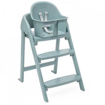 Trona Chicco Crescendo Lite COMO LAKE Verde - Trona ajustable en altura, reclinable en múltiples posiciones, con bandeja extraíble y lavable, diseño compacto para fácil almacenamiento, adecuada desde el nacimiento hasta 3 años