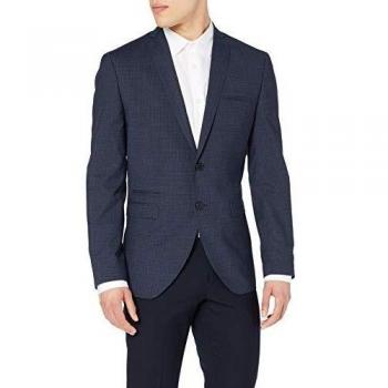 SELECTED HOMME SLHSLIM-BUFFALONOAH CHK BLZ B Noos Americana, Azul