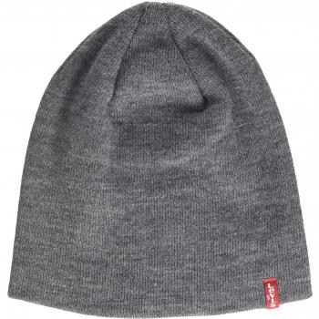 Levi's Otis Beanie Gorro de Punto, Gris