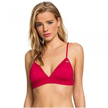 Roxy - Top de Bikini Triangular Fijo - Mujer - XL - Rosa