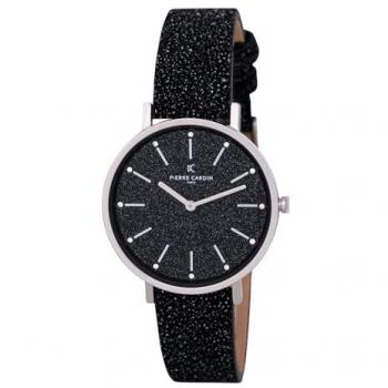 Reloj de Mujer Pierre Cardin Belleville Glam CBV.1117, Cuarzo, Correa Negra