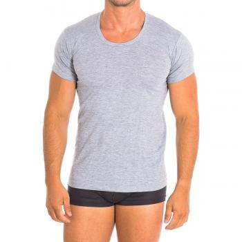 Camiseta interior de algodón manga corta para hombre