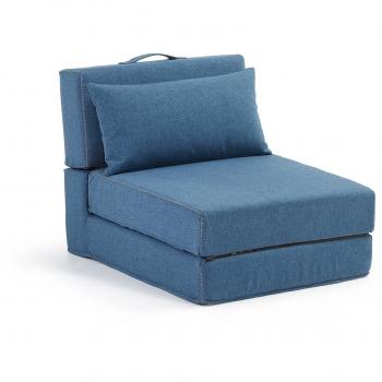 Kavehome Puf cama Arty, azul