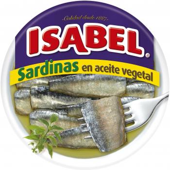 Isabel Sardinas en Aceite Vegetal - 1000 ml