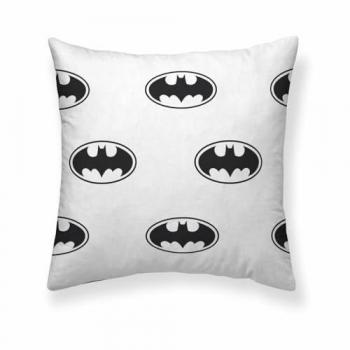 Funda de Almohada 100% Algodón Batman Basic 50x80 cm, Suave, Multicolor, 175 Hilos, Varios Tamaños (Talla 48x125 cm)