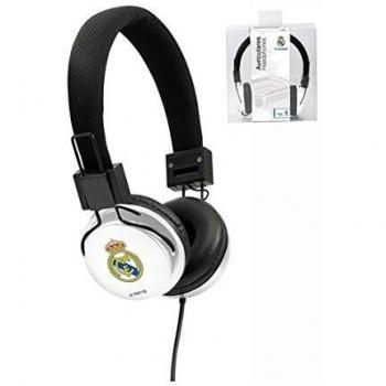 Seva Import Real Madrid Auriculares Casco, Blanco, Talla Única