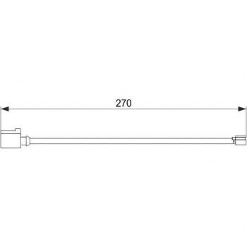 Sensor de desgaste de pastillas de frenos BOSCH wear indicator 1 987 474 564