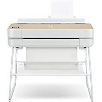 Impresora Plotter de Gran Formato HP DesignJet Studio - Wood, de 24 pulgadas, hasta A1, Impresión Móvil, Wi-Fi, Gigabit Ethernet, USB 2.0 de alta velocidad, Garantía de 1 año