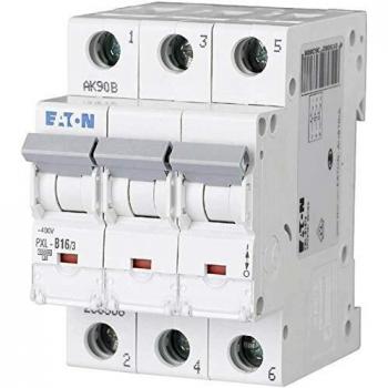 Interruptor automático miniatura 3 polos 16A PXL-D16/3