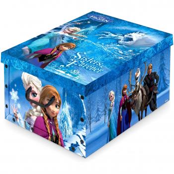 Disney Frozen Caja de almacenamiento de juguetes de 40 x 50 x 25 cm