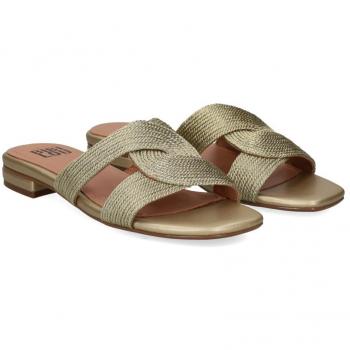 Sandalias Abiertas Mujer Oro - Elegantes y Cómodas para el Verano