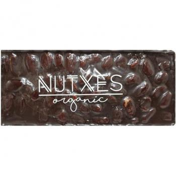 Turrón chocolate negro 70% y almendras Nutxes, 200 g