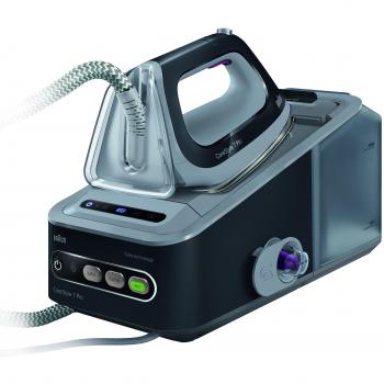 Braun CareStyle 7 Pro IS 7056 2400W 2L Suela Saphir Negro, Gris - Centro de planchado