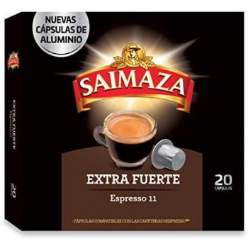 Café Saimaza Extra Fuerte 20 Cápsulas - Antioxidantes y Energía