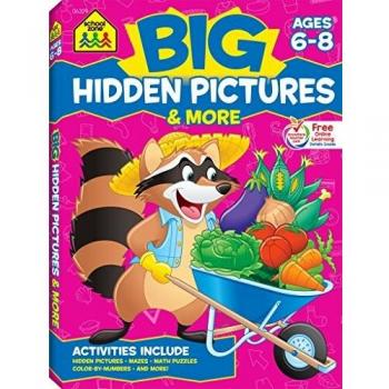Big Hidden Pictures & More! Workbook