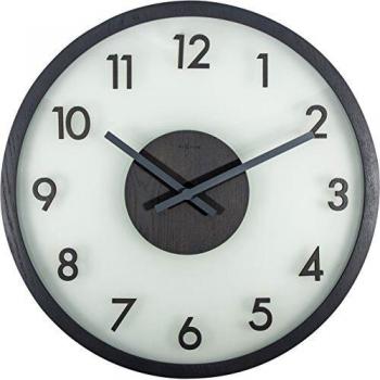 Reloj de Pared NexTime 3205GS Madera Frosted 50 cm Gris