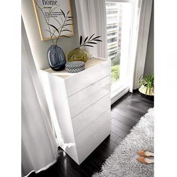 HOMEKIT Cómoda Alta 5 cajones, 60x107x39 cm