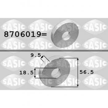 Arandela, cigüeñal polea SASIC 8706019 para BMW: Série 3, X3