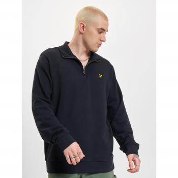 Lyle & Scott Men's Dark Navy Loopback Quarter Zip Sweatshirt