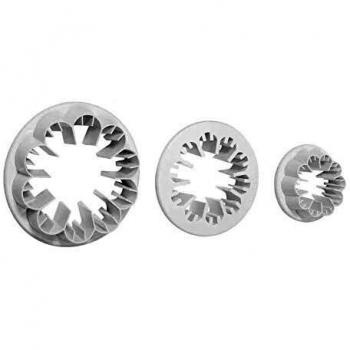 Cake diseño Moldes, Nelken, 3 piezas)