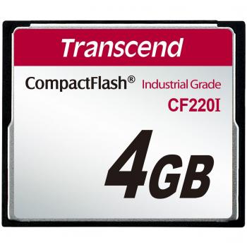 Transcend Tarjeta Flash compacta 4GB Grado Industrial UDMA5