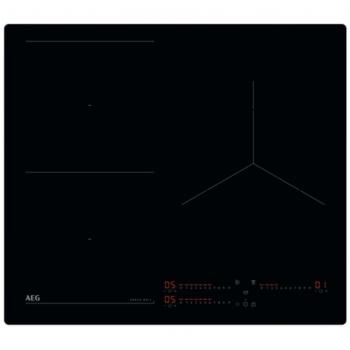 Placa de Inducción AEG TI63IQ10IB, 3 Zonas de Cocción, Ancho 60 cm, Integrada en Negro