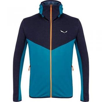 SALEWA Light Micro Pl M FZ Sudadera, Hombre, Malta melange/3986, 3XL