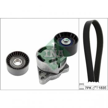 Juego de correas trapeciales poli V INA V-Ribbed Belt Set 529 0437 10
