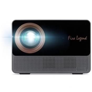 Proyector LCD AOpen QF18s Full HD 1080p, 800 ANSI Lúmenes, Color Negro y Gris