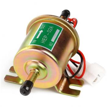 Bomba de combustible eléctrica y universal para diésel y gasolina, de baja presión, 12 V, referencia HEP-02A