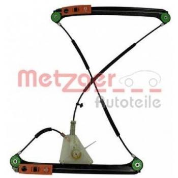 Elevalunas eléctrico delantero derecho METZGER para Audi A3 3/5 puertas sin motor