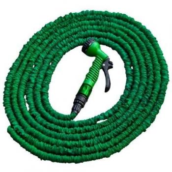Bradas wth722gr Desmontaje Jardín Manguera Tubo Flexible Ampliable Pantalón Pipe y Spray de Boquilla, 7,5/22 m, Verde