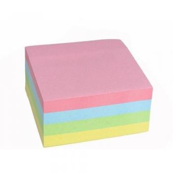 Block de Notas Adhesivas Multicolor 76x76mm - 400 Hojas