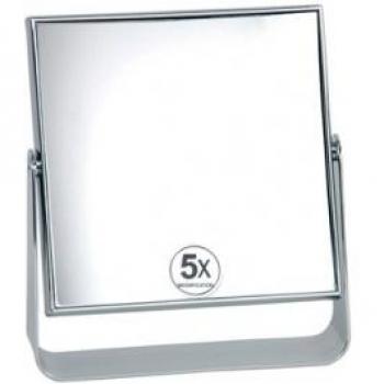 Andrea BA7037 - Espejo para baño, color plateado