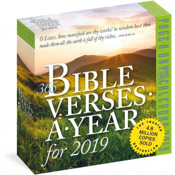 365 Bible Verses a Year Page-A-Day Calendar 2019