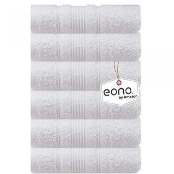 Eono by Amazon, Toallas de Mano, Paquete de 6,