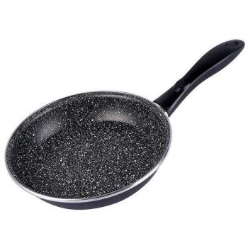 Sartén Gransasso de 30 cm en acero esmaltado vitrificado gris Magefesa