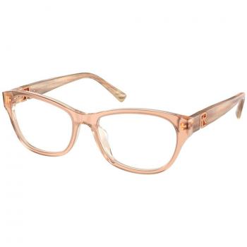 Ralph Lauren RL6237U 6110 Gafas Recetadas para Mujer Rosas, Armazones para Mujer Rosas, 54 Lentes Recetados Para Mujer Rosas