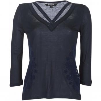 Desigual - Camiseta Lorren Mujer Color: Azul Talla: S