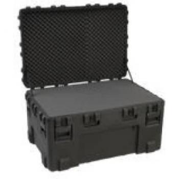 SKB 3R4530-24B-L Roto Mil-Std Waterproof Case 24 Deep with Layered Foam (No Wheels) - Dimensions: 45 x 30 x 24